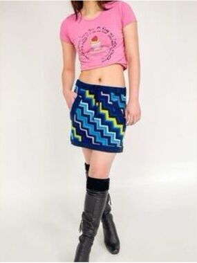 Missoni for Target Sweater Skirt Navy Blue Size XL